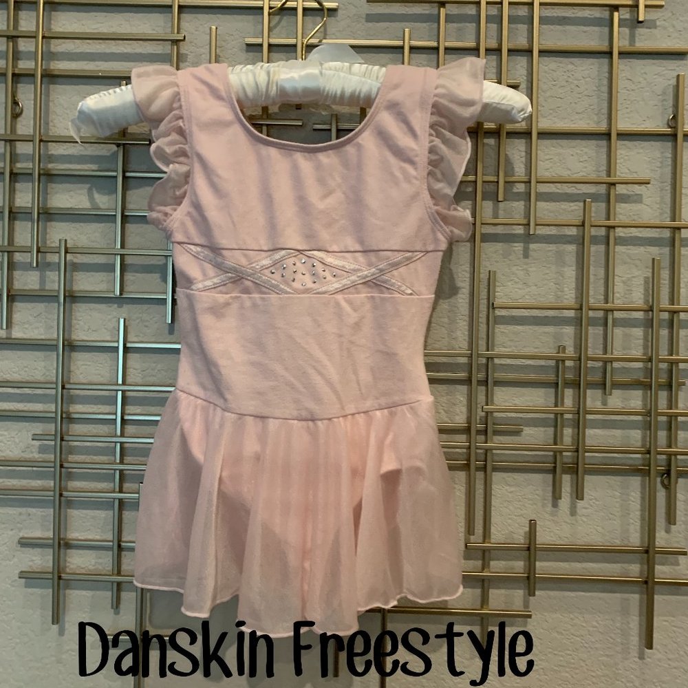 Danskin Freestyle skirted leotard 6/6x